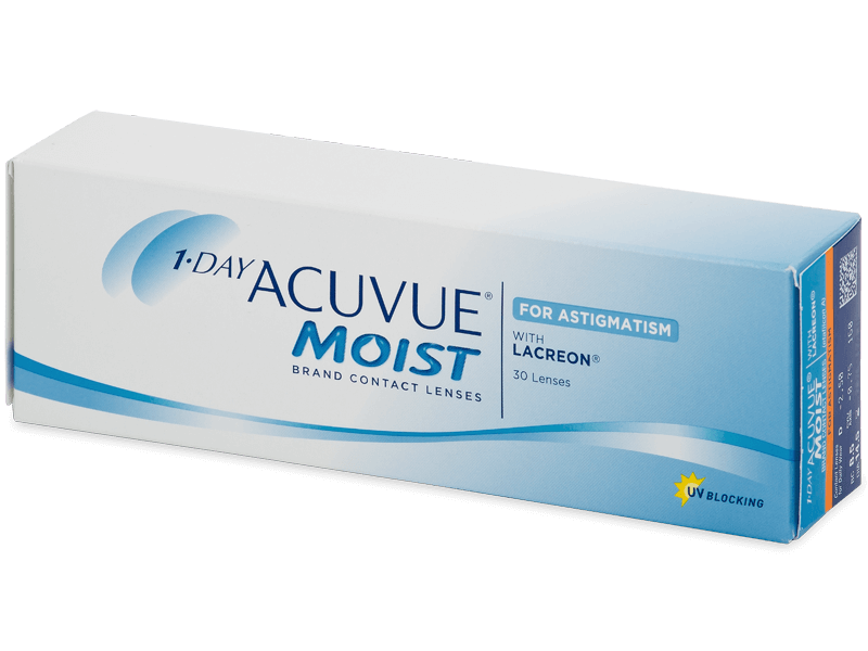 1 Day Acuvue Moist for Astigmatism (30 db lencse) - Tórikus kontaktlencsék