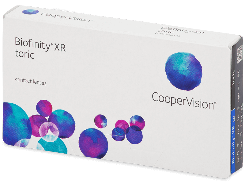 Biofinity XR Toric (3 lencse) - Tórikus kontaktlencsék