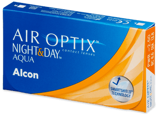 Air Optix Night and Day Aqua (6 db lencse) - Havi kontaktlencsék